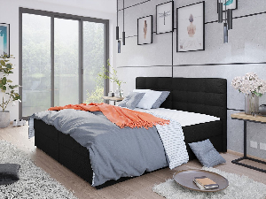 Manželská posteľ Boxspring Sebastian -1 (180x200) (Rico 13)