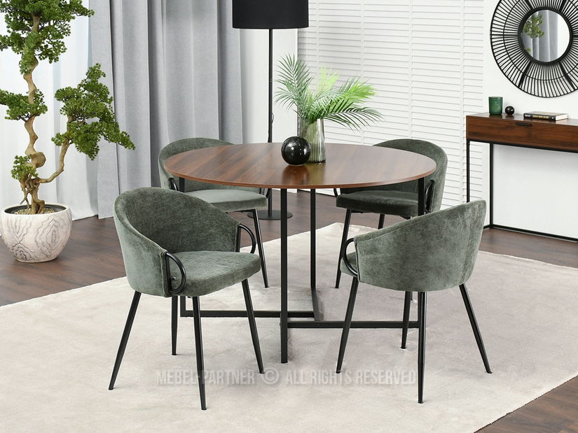 Stolica Carma K (zelena + crna)