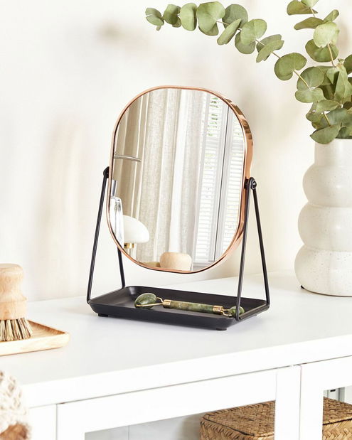 Kozmetičko ogledalo Chorizo (ružičasto zlato)