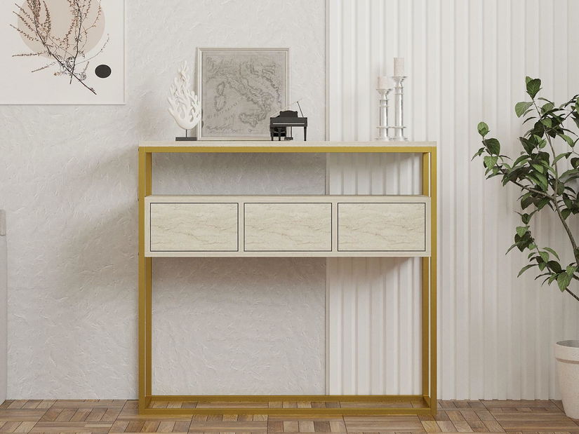 Konzolni stolić Guarde (travertin)