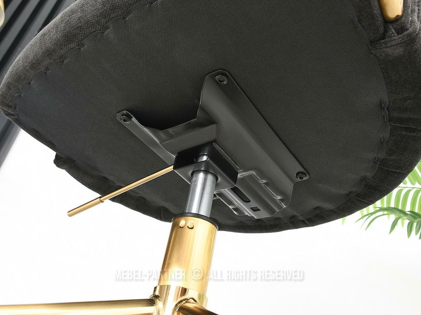 Scaun Carma B (negru + auriu)