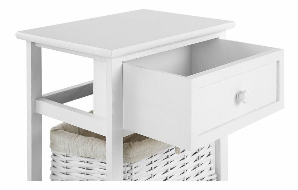 Noptieră Fulton (alb) *resigilat