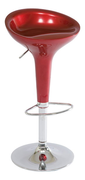 Barová stolička Errai červená
