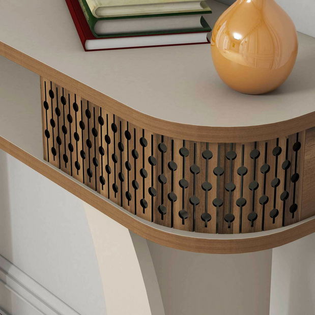 Konzolový stolík Daria (Krémová)