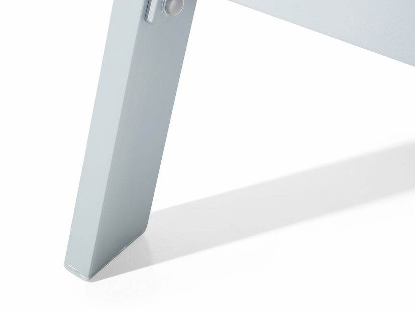 Záhradné lehátko Campania (čierna) *výpredaj