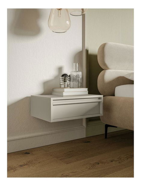 Éjjeliszekrény Evane E1 (szürke)