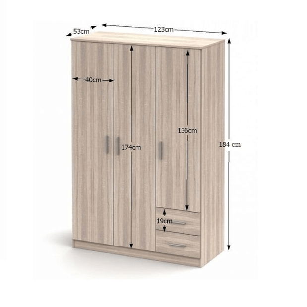 Dulap de haine Notrea Typ 84