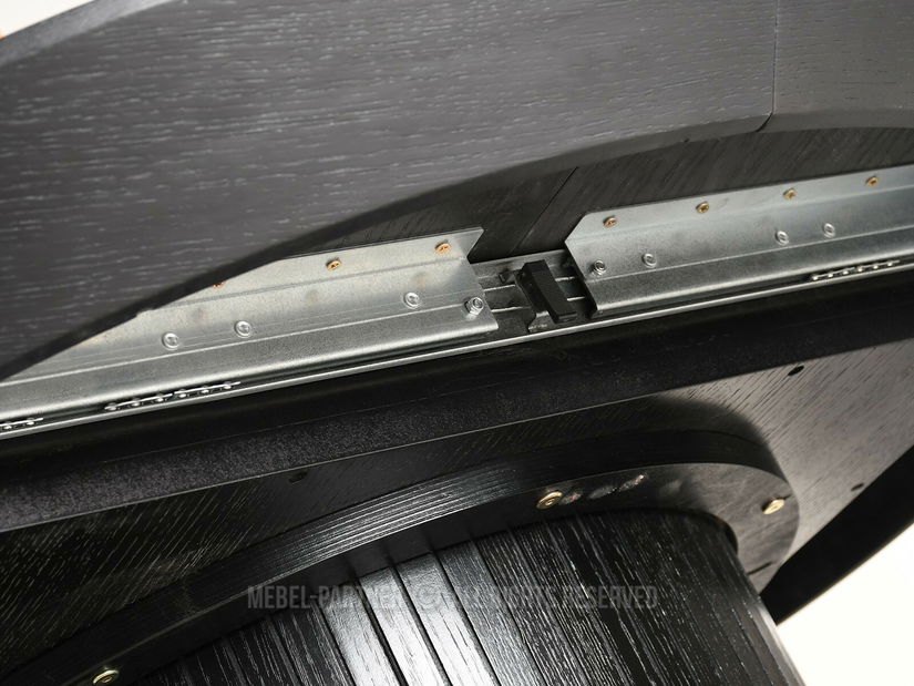 Masă sufragerie Conjuntos (negru)