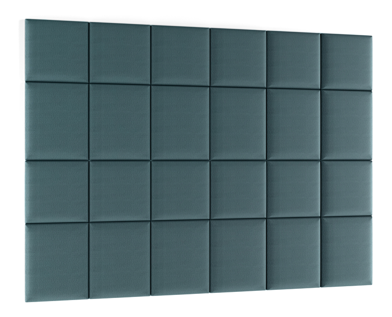 Kárpitozott panel 24 db. Quadra 240x180 cm (mentol)