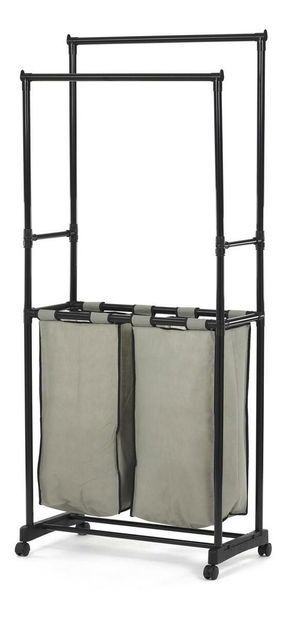 Cuier cu roți Ganara (negru + gri)