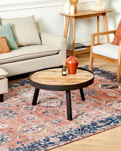 Tepih 200 x 300 cm Kumin (crvena + plava)