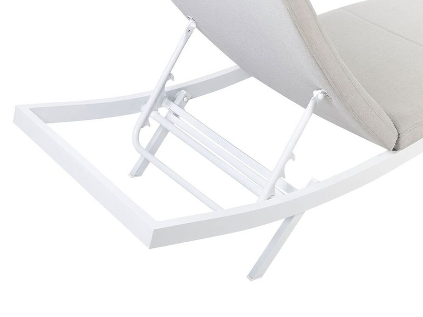 Vrtna ležaljka Astia (svijetlosiva)
