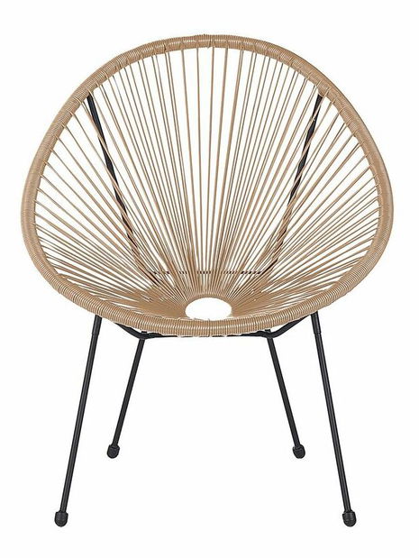 Záhradný ratanový set Alvarez (prírodná)