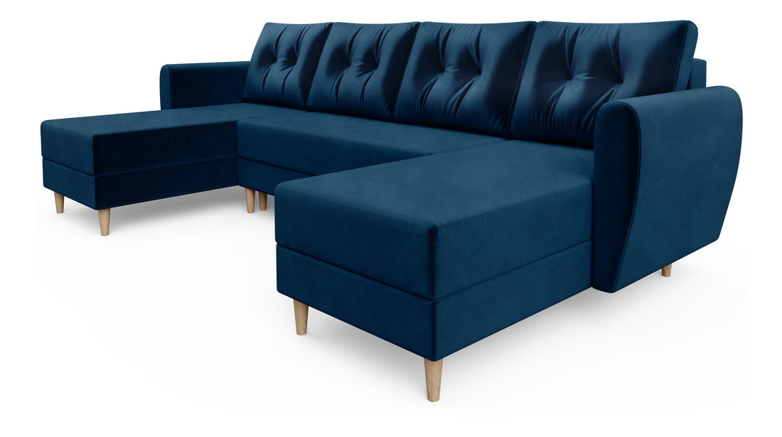 Colțar în formă de U Paladio (Albastru închis) (D)