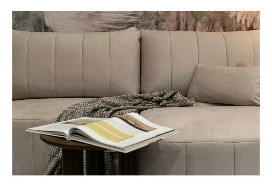 Pohovka Perkley (crem + negru)