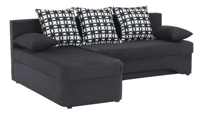 Sarokkanapé Poringland New (sötétszürke) (J) *kiárusítás