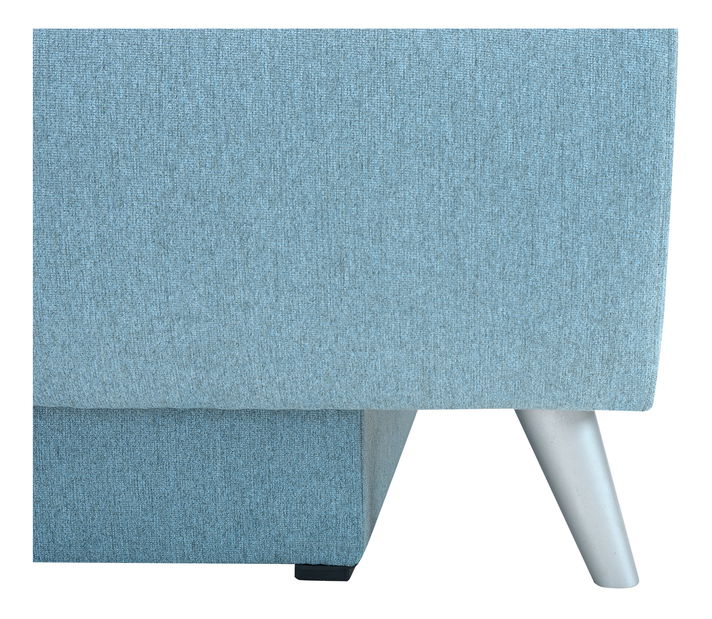 Sofa na razvlačenje Pelona (svijetloplava) (s prostorom za odlaganje)