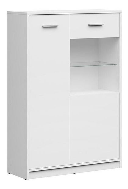 Vitrină Nepo Plus 24 (alb) 