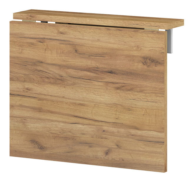 Blagovaonski stol na razvlačenje Elston 7 (craft zlatni) (za 2 osobe)