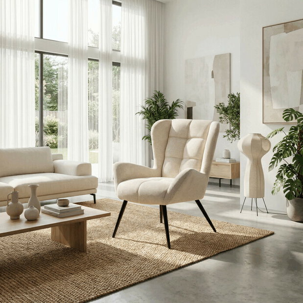 Kreslo Hello (béžová)