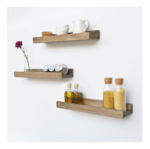 Set 3buc. polițe Nopesa 7 (nuc) 