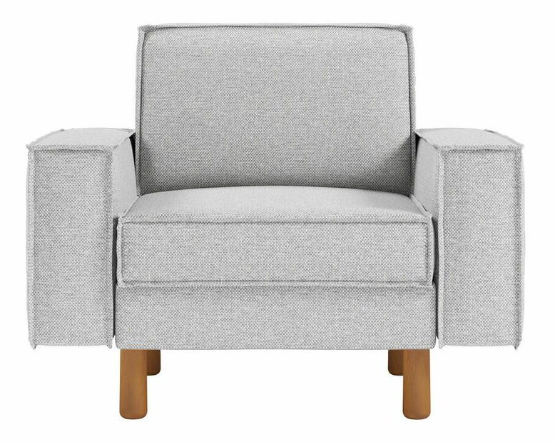 Kreslo Spary 1 (svetlosivá + orech)