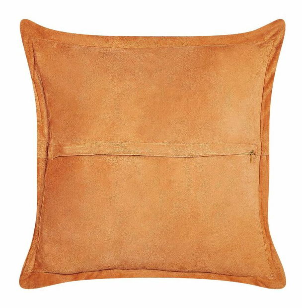 Set 2 buc perne decorative 43 x 43 cm Zinny (portocaliu)
