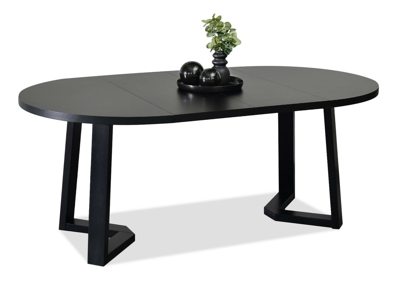 Étkezőasztal Aceptar (fekete + krém)