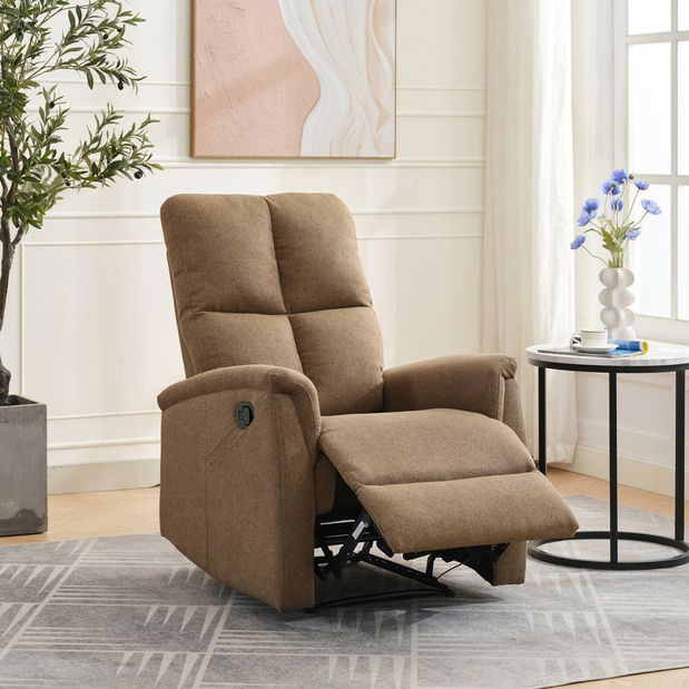 Podesiva fotelja Temor (smeđa)