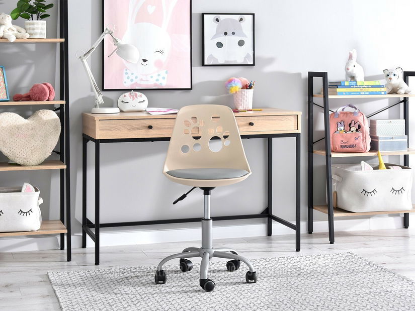 Gyerekszék Footy (rózsaszín szürke + szürke)