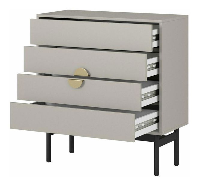 Comodă Stellia S8 (gri bej)