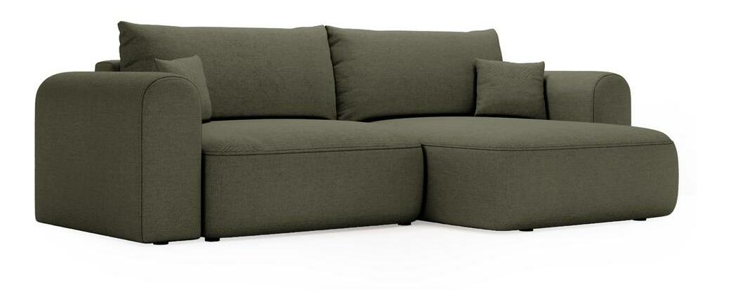 Colțar Sorento (verde închis + negru)