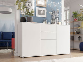 Komoda Alkyra K3D2SZ AK02 (biela) *bazár