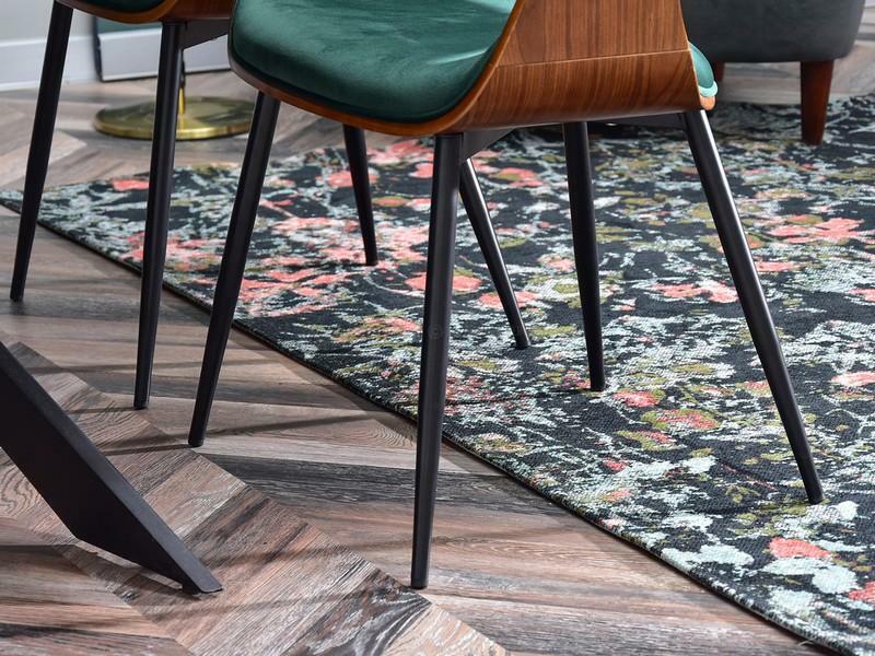 Scaun Rolf K (verde + negru)