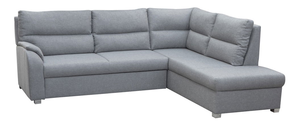 Rohová sedačka Rani (svetlosivá) (P)