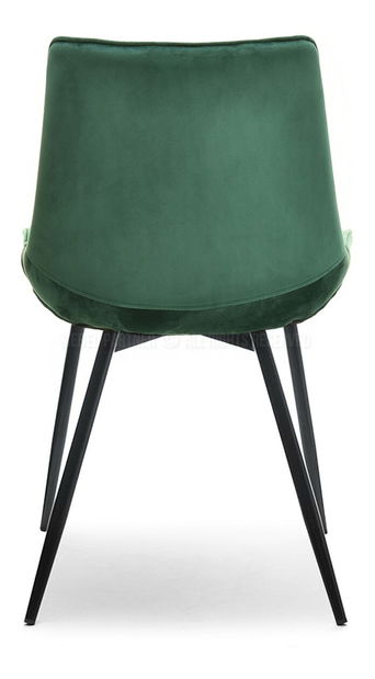 Stolička Aron (zelená + zlatá)