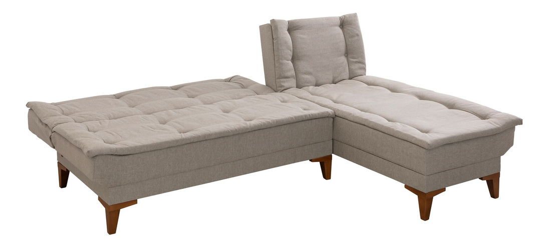 Canapea extensibilă Syrma (crem)