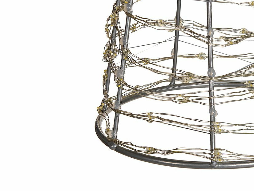 LED dekorácia vianočný stromček Kotza (strieborná)