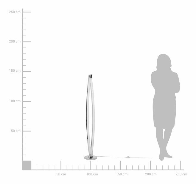 Lampă Ubal (argint)