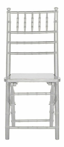 Set 4 buc scaune de sufragerie MASSA (argintiu)