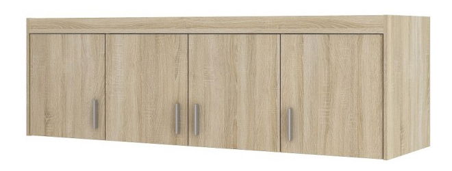 Suprastructură pentru dulap Elanor IV (stejar sonoma)