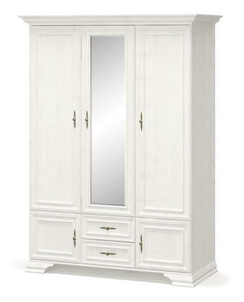 Ruhásszekrény Incantatos 2 (andersen fenyő) (tükörrel)