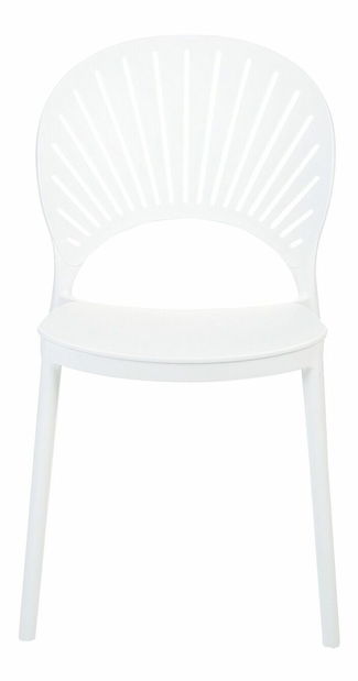 Set 4 ks jedálenských stoličiek Ostza (biela)