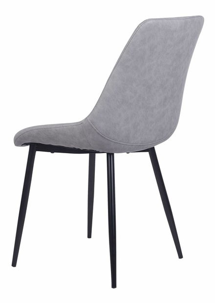 Set 2 buc. scaune pentru sufragerie Masar (gri deschis)