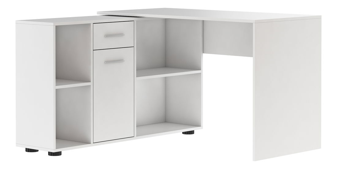 PC stolík Elisano (biela)