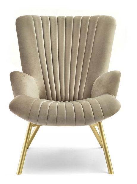 Fotoliu relax Lanzaris (auriu)