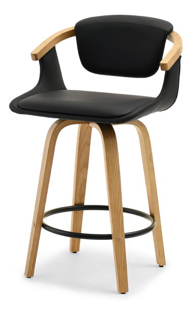 Barová stolička Marcuso (čierna)