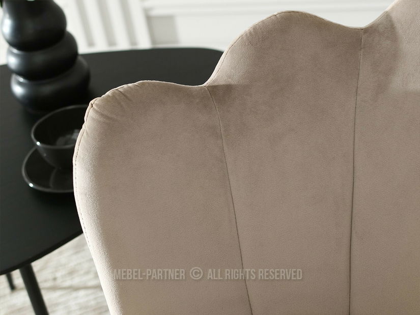 Fotoliu relax Laziam (bej + negru)