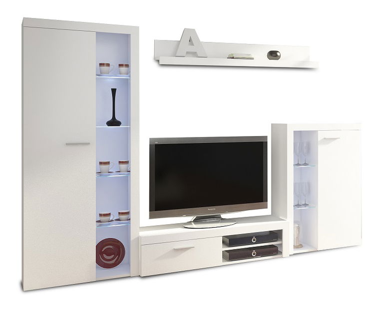 Obývacia stena Retha (biela)