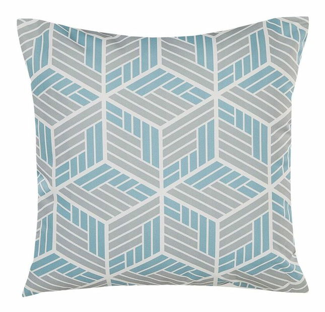 Set 2 buc. pernă de grădină VEGGA (gri + albastru)